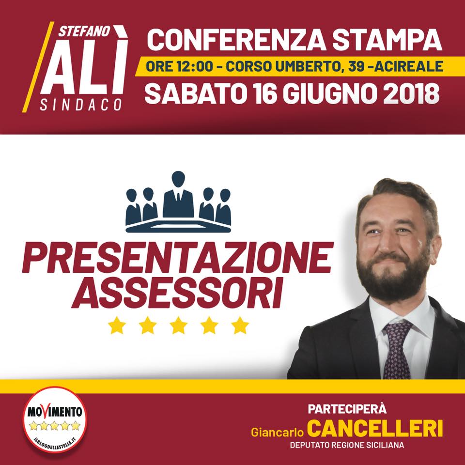 presentazione assessori alì sindaco