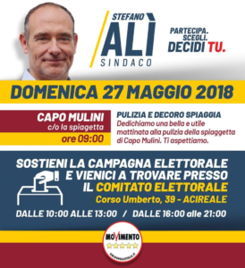 capomulini 5 stelle alì sindaco