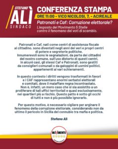 contro la corruzione ad Acireale