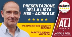 presentazione lista m5s acireale