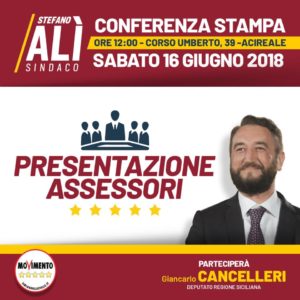 presentazione assessori alì sindaco